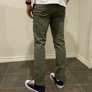 H&M chinos pant - olive green